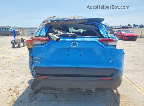 2T3G1RFV1LC122225 2020 TOYOTA RAV4 Blue უკანა ხედი