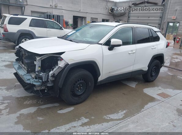 2T3G1RFV1MW168671 2021 TOYOTA RAV4 White Vista tres cuartos delantera izquierda