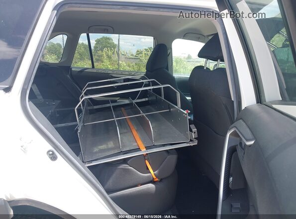 2T3G1RFV1MW168671 2021 TOYOTA RAV4 White Vista de la etiqueta del VIN
