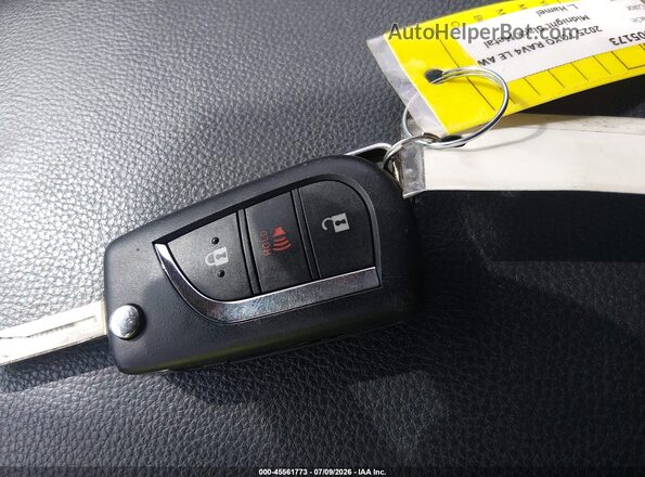 2T3G1RFV1SC559429 2025 TOYOTA RAV4 Black Dashboard view