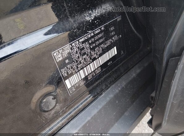 2T3G1RFV1SC559429 2025 TOYOTA RAV4 Black Engine compartment view