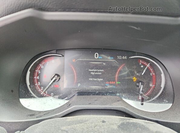 2T3G1RFV1SC559883 2025 TOYOTA RAV4 Gray ხელსაწყოთა პანელის ხედი