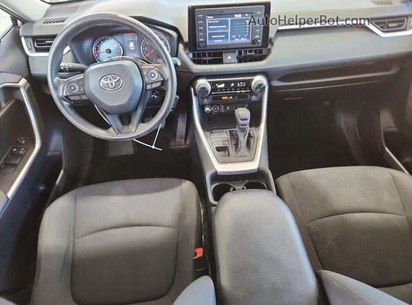 2T3G1RFV2KW075641 2019 TOYOTA RAV Silver Вид панелі приладів