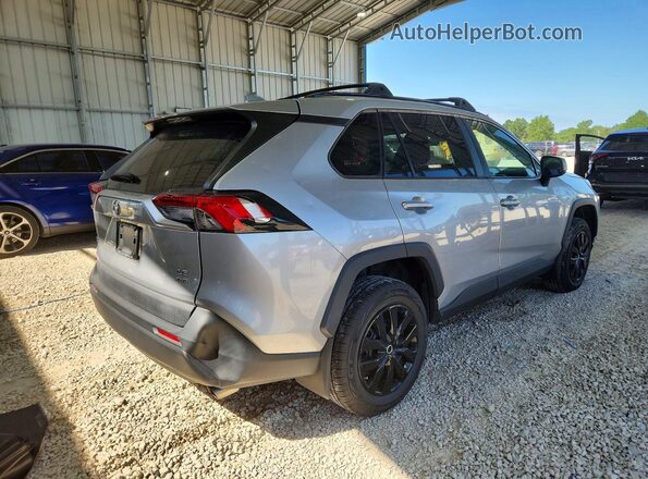 2T3G1RFV2KW075641 2019 TOYOTA RAV Silver Задня права чверть