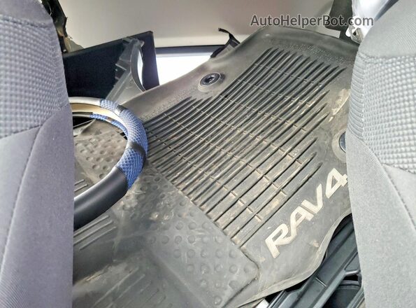 2T3G1RFV2LW098130 2020 TOYOTA RAV4 Gray უკანა სავარძლების ხედი
