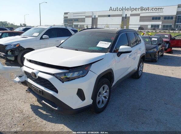 2T3G1RFV2LW116691 2020 TOYOTA RAV4 Белый Передняя левая четверть