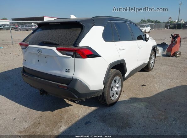 2T3G1RFV2LW116691 2020 TOYOTA RAV4 Белый Задняя правая четверть