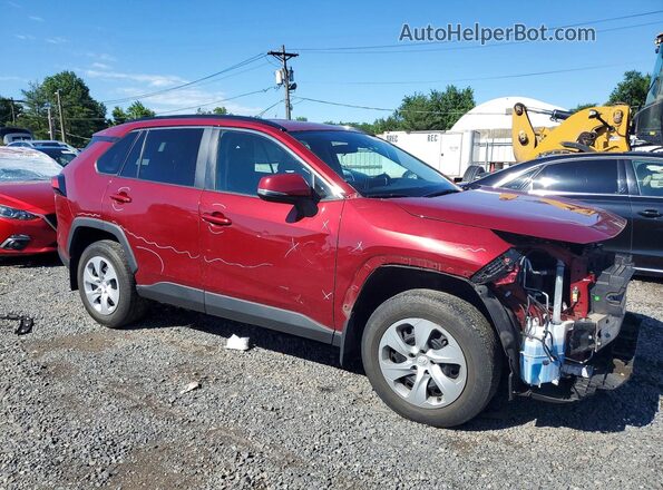 2T3G1RFV2LW134284 2020 TOYOTA RAV4 Красный Передняя правая четверть