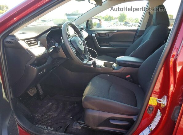 2T3G1RFV2LW134284 2020 TOYOTA RAV4 Красный Вид салона спереди