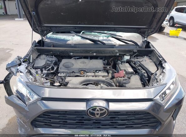 2T3G1RFV2MC173315 2021 TOYOTA RAV4 Gray Вид ззаду