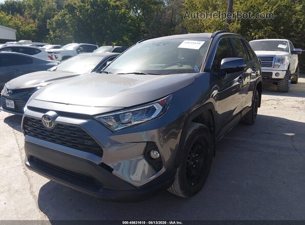 2T3G1RFV3MC234381 2021 TOYOTA RAV4 Gray Vista tres cuartos delantera izquierda