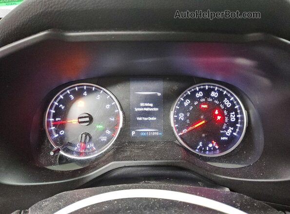2T3G1RFV4KC032520 2019 TOYOTA RAV4 Black ხელსაწყოთა პანელის ხედი
