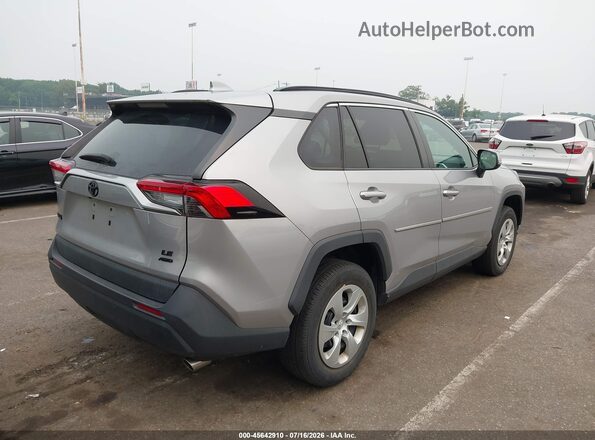 2T3G1RFV4LC080360 2020 TOYOTA RAV4 Silver Trasero derecho