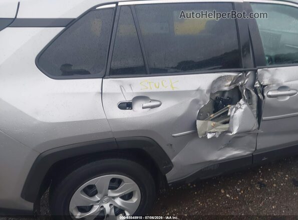 2T3G1RFV4LW130608 2020 TOYOTA RAV4 Silver Widok naklejki z numerem VIN