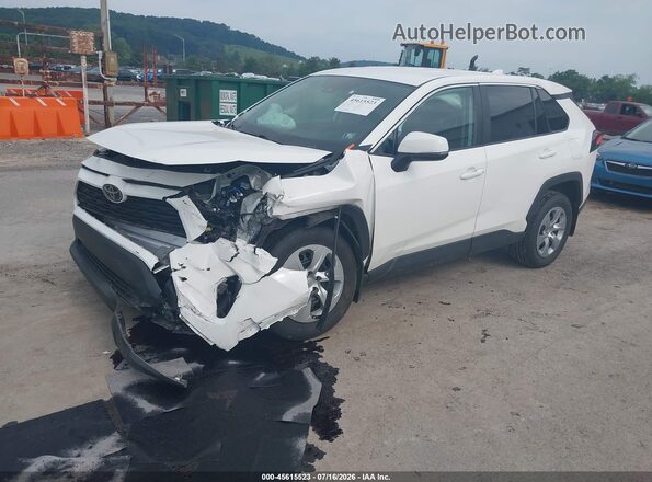 2T3G1RFV4NC309459 2022 TOYOTA RAV4 Белый Передняя левая четверть