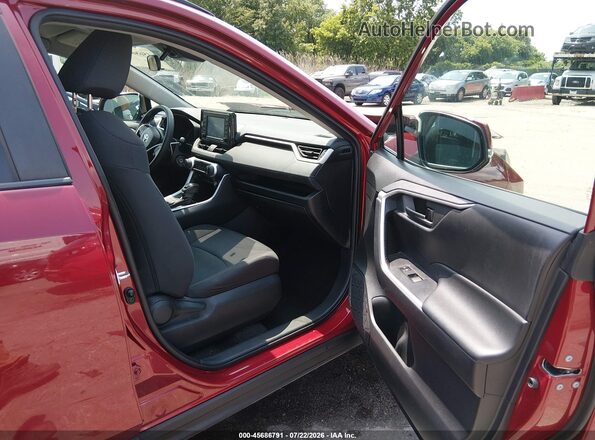 2T3G1RFV5MW183724 2021 TOYOTA RAV4 Red Widok wnętrza z przodu