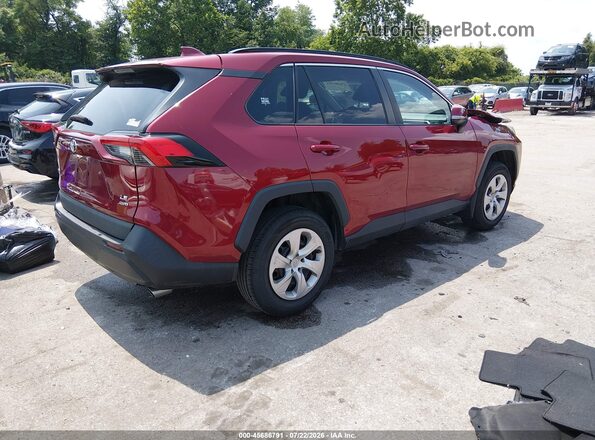 2T3G1RFV5MW183724 2021 TOYOTA RAV4 Red Tył prawy