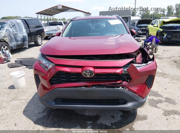 2T3G1RFV5MW183724 2021 TOYOTA RAV4 Red Widok zestawu wskaźników