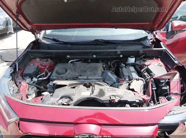2T3G1RFV5MW183724 2021 TOYOTA RAV4 Red Widok z tyłu