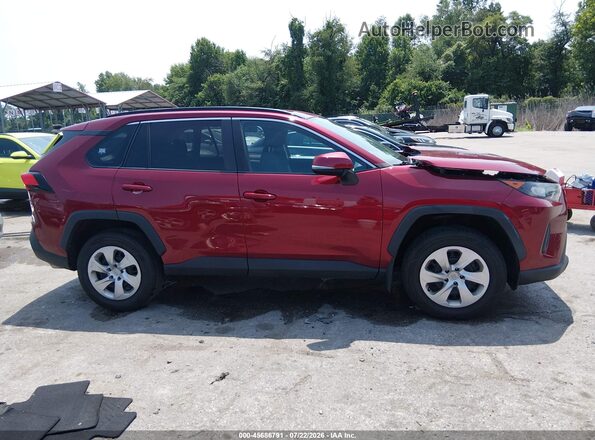 2T3G1RFV5MW183724 2021 TOYOTA RAV4 Red Widok wnętrza z tyłu