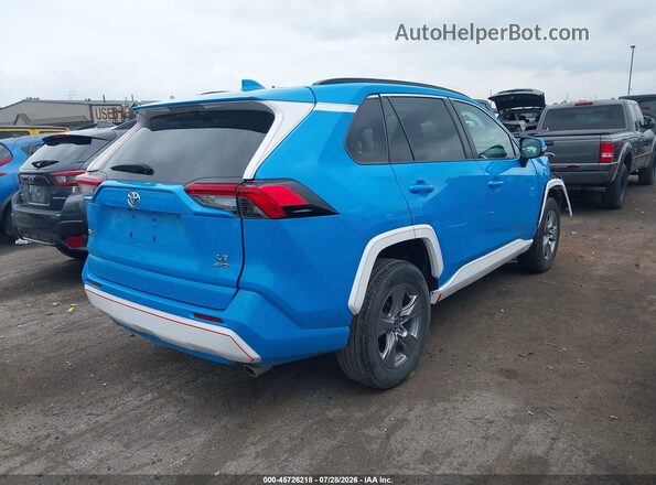 2T3G1RFV5MW216513 2021 TOYOTA RAV4 Blue Tył prawy