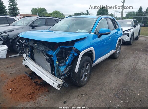 2T3G1RFV5MW216513 2021 TOYOTA RAV4 Blue Przód lewy