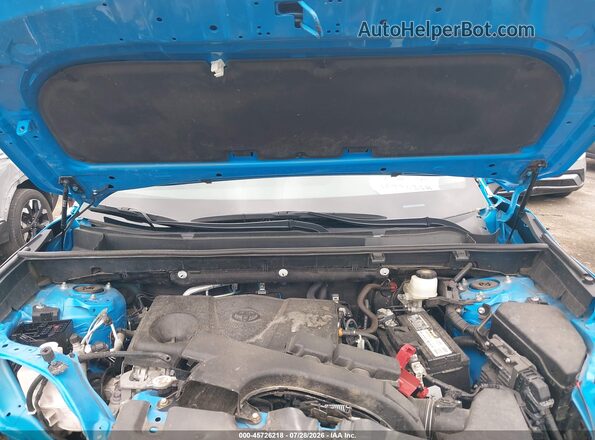 2T3G1RFV5MW216513 2021 TOYOTA RAV4 Blue Widok z tyłu