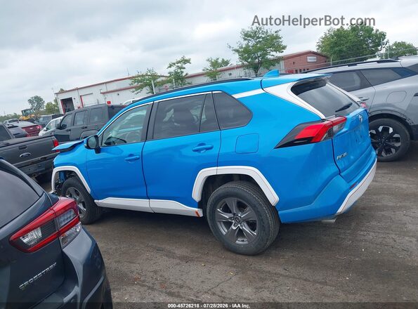 2T3G1RFV5MW216513 2021 TOYOTA RAV4 Blue Widok wnętrza 360 stopni