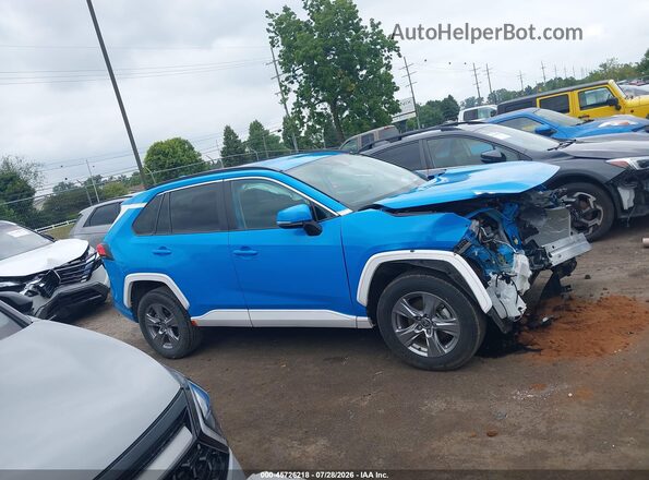 2T3G1RFV5MW216513 2021 TOYOTA RAV4 Blue Widok wnętrza z tyłu