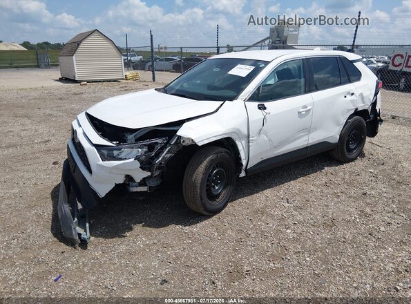 2T3G1RFV5NC296219 2022 TOYOTA RAV4 White Առջևի ձախ երեք քառորդ տեսարան