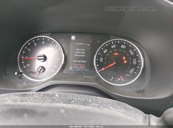 2T3G1RFV5NC296219 2022 TOYOTA RAV4 White Հետևի նստատեղերի տեսք