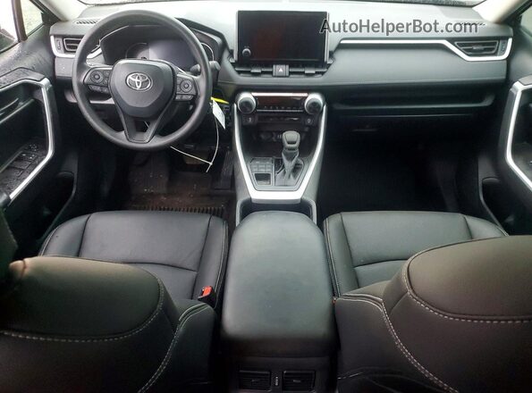 2T3G1RFV5SC572264 2025 TOYOTA RAV4 Black Առջևի վահանակի տեսք