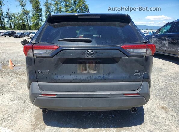 2T3G1RFV6KW049513 2019 TOYOTA RAV4 Black Հետևի տեսք