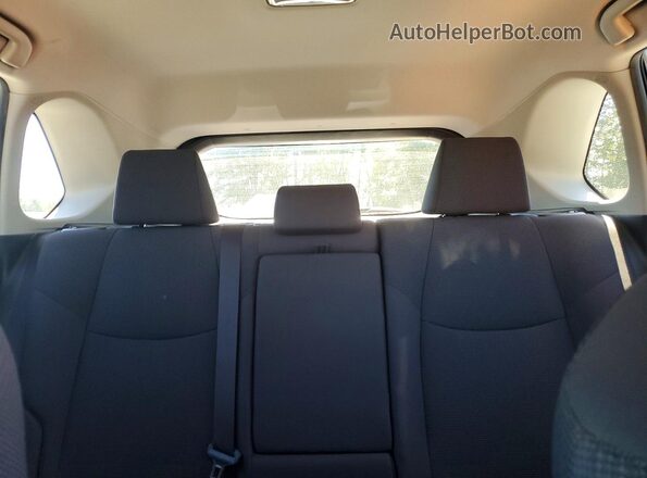 2T3G1RFV6KW049513 2019 TOYOTA RAV4 Black Հետևի նստատեղերի տեսք