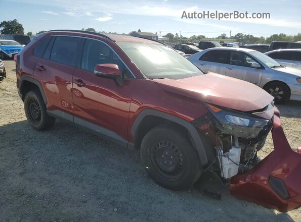 2T3G1RFV6LW107590 2020 TOYOTA RAV4 Red Przód prawy