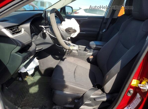 2T3G1RFV6LW107590 2020 TOYOTA RAV4 Red Widok wnętrza z przodu