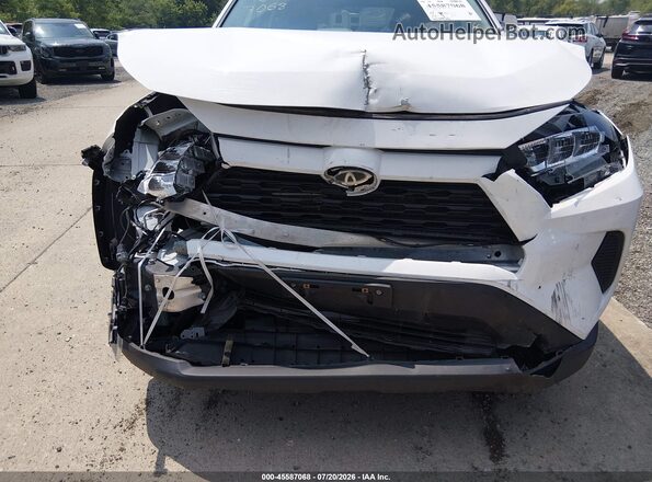 2T3G1RFV6NW262028 2022 TOYOTA RAV4 Белый Вид спереди