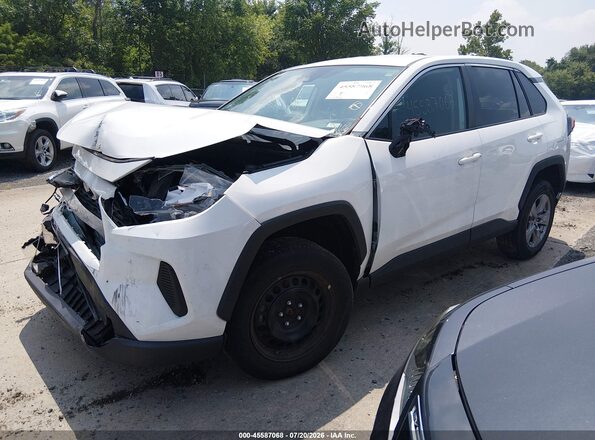 2T3G1RFV6NW262028 2022 TOYOTA RAV4 Белый Передняя левая четверть