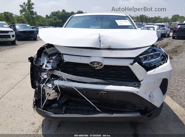 2T3G1RFV6NW262028 2022 TOYOTA RAV4 Белый Вид щитка приборов