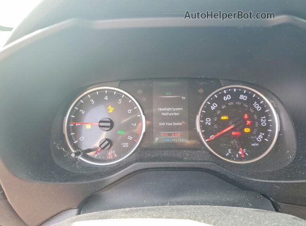 2T3G1RFV7LC115182 2020 TOYOTA RAV4 Белый Вид щитка приборов