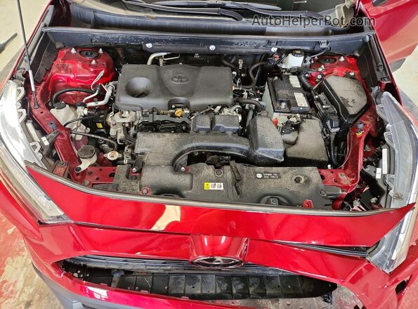 2T3G1RFV7RW413951 2024 TOYOTA RAV4 Red ძრავის განყოფილების ხედი