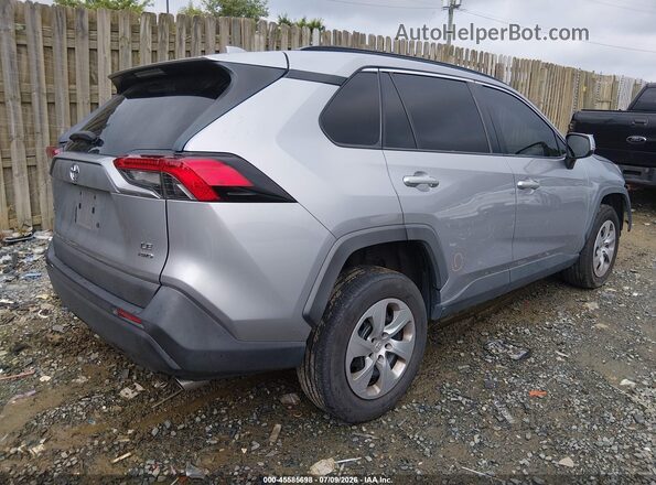 2T3G1RFV8KC002789 2019 TOYOTA RAV4 Silver Հետևի աջ