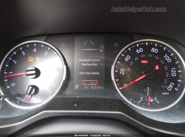 2T3G1RFV8KC002789 2019 TOYOTA RAV4 Silver Հետևի նստատեղերի տեսք