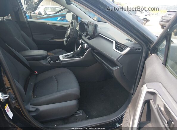 2T3G1RFV8KW002273 2019 TOYOTA RAV4 Black წინა სალონის ხედი