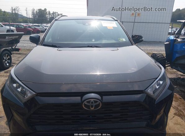 2T3G1RFV8KW002273 2019 TOYOTA RAV4 Black ხელსაწყოთა პანელის ხედი