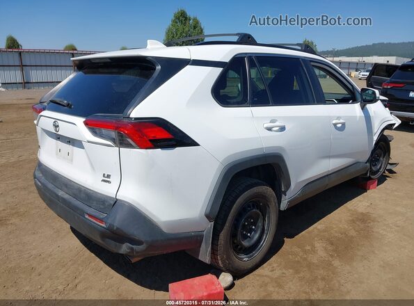 2T3G1RFV8LW100186 2020 TOYOTA RAV4 White Tył prawy