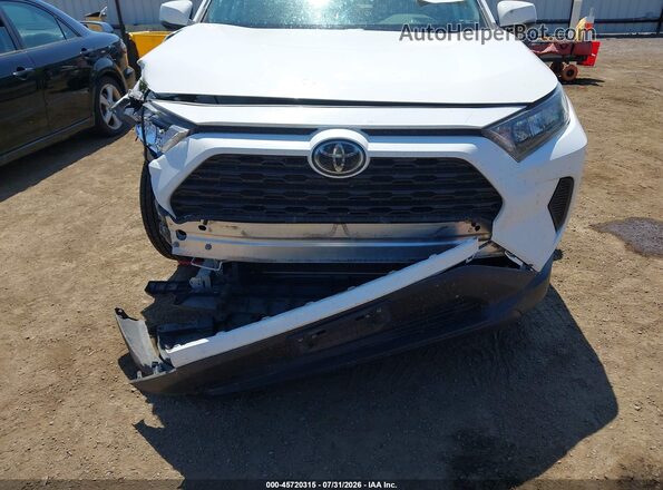2T3G1RFV8LW100186 2020 TOYOTA RAV4 White Widok z przodu