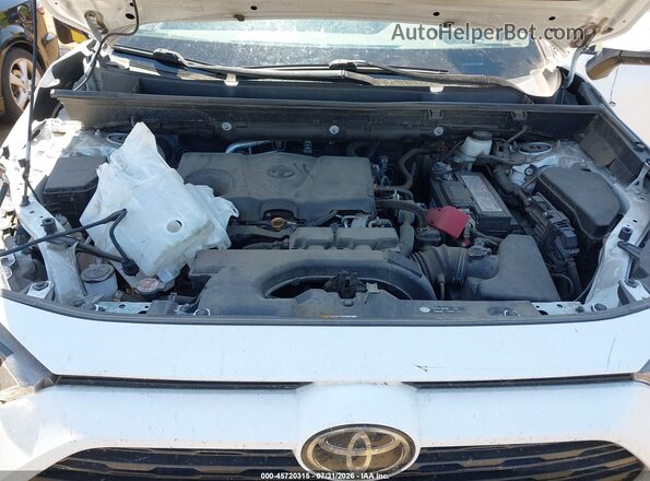 2T3G1RFV8LW100186 2020 TOYOTA RAV4 White Widok z tyłu