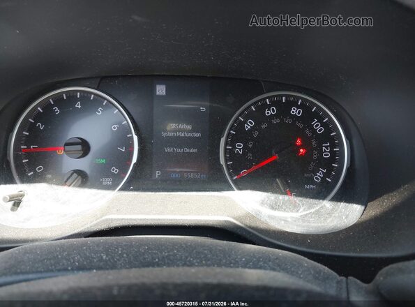 2T3G1RFV8LW100186 2020 TOYOTA RAV4 White Widok tylnych siedzeń