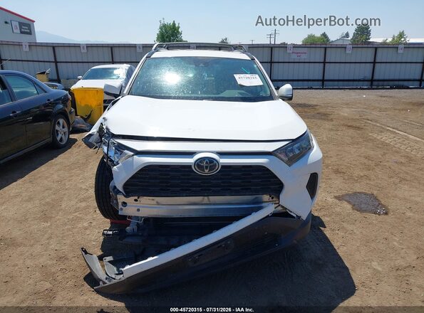 2T3G1RFV8LW100186 2020 TOYOTA RAV4 White Widok wnętrza z tyłu